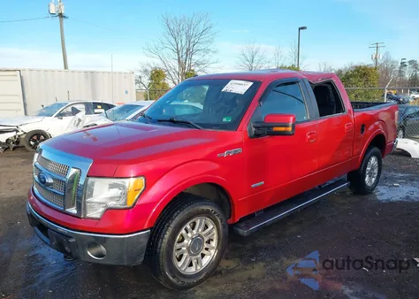 2012 Ford F-150 Lariat from USA, damaged, VIN 1FTFW1ET5CFB62399